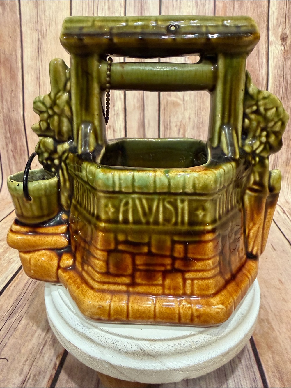 McCoy Pottery "Wishing Well" Planter